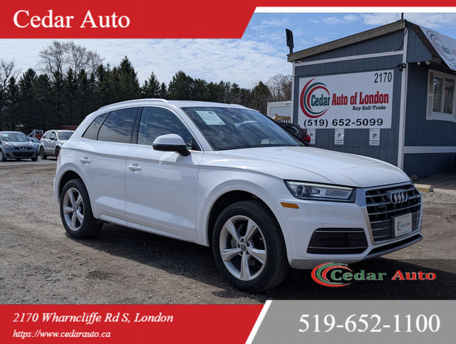 2018 Audi Q5 2 YEAR POWERTRAIN WARRANTY | quattro Progressiv | L in Cars & Trucks in London - Image 2