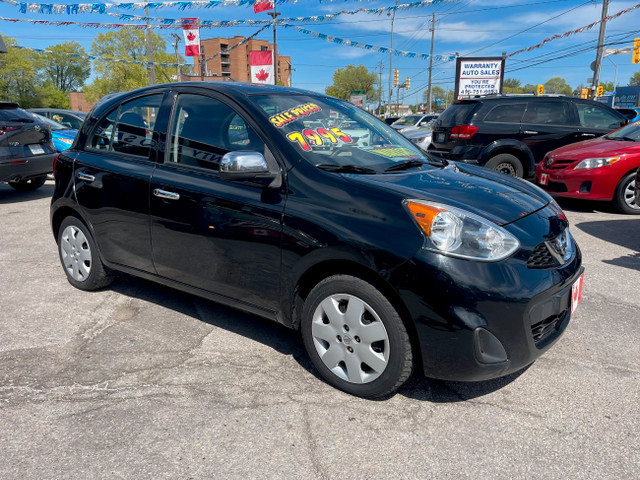 2015 Nissan Micra SV BT REV CAM USB 4 DR HATCHBACK...PERFECT in Cars & Trucks in City of Toronto - Image 4
