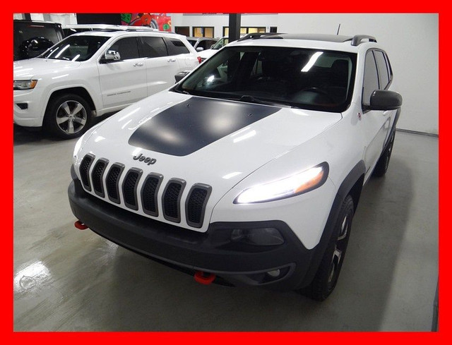 2015 Jeep Cherokee 4WD TRAILHAWK *NAVI/BACKUP CAM/LEATHER/SUNROO in Cars & Trucks in London - Image 3