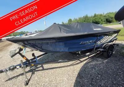 2023 SmokerCraft Excursion 166 SC Finished in Sapphire Blue The Excursion 16 SC by Smoker Craft offe...