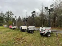 Towable Tow Behind Light Tower Generators 