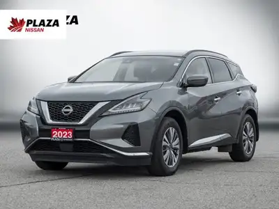 This 2023 Nissan Murano S boasts a sleek silver exterior and comfortable cloth interior. With only 9...