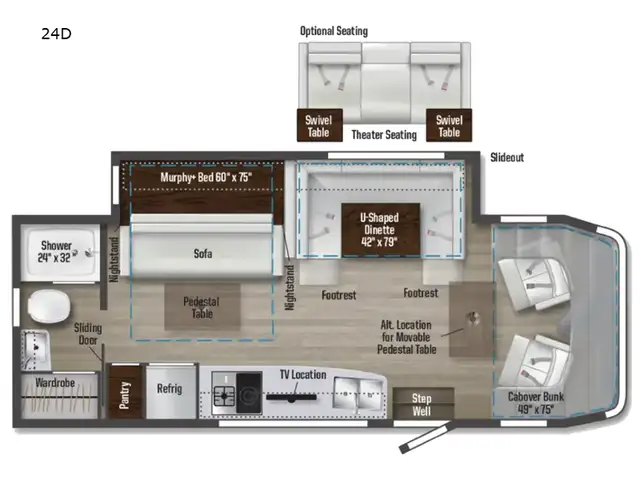 2025 Winnebago View 24D in RVs & Motorhomes in Abbotsford - Image 3