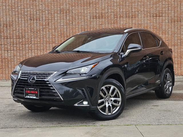 2020 LEXUS NX AWD-HYBRID-RED LEATHER-SUNROOF-CLEAN CARFAX in Cars & Trucks in City of Toronto