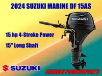 2024 Suzuki Marine DF15AS