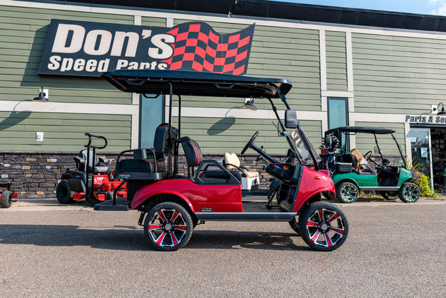 2024 HDK Electric Vehicles Classic 4 Plus Golf Cart Candy Apple  in ATVs in Edmonton - Image 3
