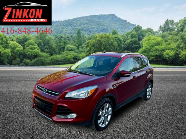 2014 Ford Escape TITANIUM | LEATHER | BACK-UP CAM | PUSH START | in Cars & Trucks in Oshawa / Durham Region