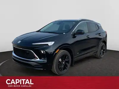 This 2026 Buick Encore GX in Ebony Twilight Metallic is equipped with AWD and Turbocharged 1.3/ engi...