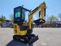 Brand new CAEL excavator 1.3T kubota/close cab/swing boom/thumb