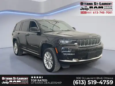 WE CAN GET YOU APPROVED ON THIS 2021 JEEP GRAND CHEROKEE L SUMMIT 4X4 TODAY FEATURED OPTIONS -Luxury...