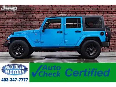 **ACCIDENT FREE - MECHANICALLY CERTIFIED** 119,149 KM This 2018 Jeep Wrangler JK Unlimited 4x4 Sahar...