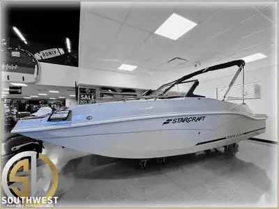 2024 Starcraft SVX 210 IO + $2000 Watersports Package Included!! 2024 Starcraft SVX 210 IO Descripti...