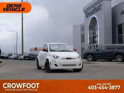 This FIAT 500e has a strong Electric engine powering this Automatic transmission. This FIAT 500e is...