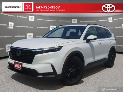 Check out this 2025 Honda CR-V Sport AWD with 24,969 KMS, finished in a sleek White exterior. Packed...