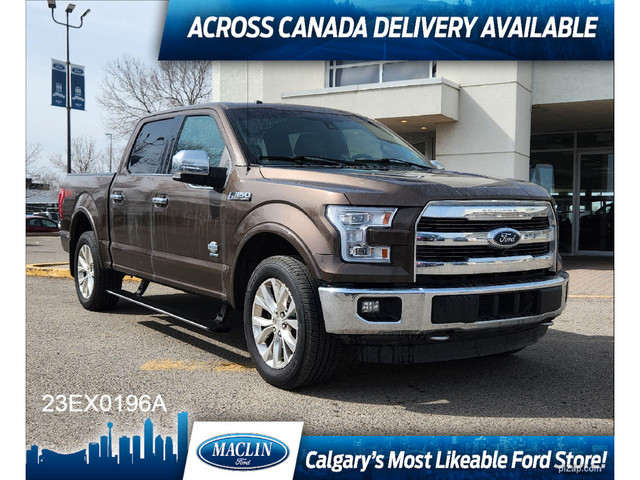  2015 Ford F-150 KING RANCH FX4 TECH PACKAGE | TWIN ROOF | PWR B in Cars & Trucks in Calgary