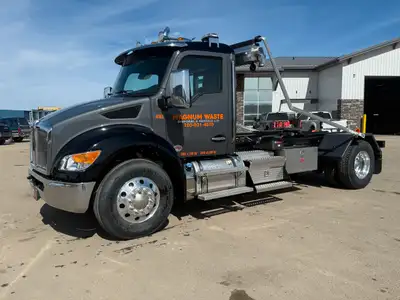 2025 Kenworth T-280 with XR8 Multilift Hooklift. 36” and 54” hook height. P7 Paccar engine and Aliso...