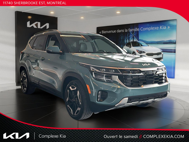 2024 Kia Seltos SX Turbo AWD GPS Cuir Toit Sièges Chauffants/Ven in Cars & Trucks in City of Montréal - Image 3