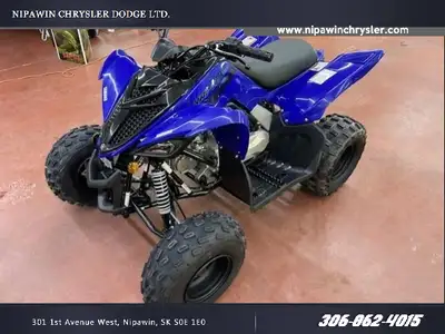 Nipawin Chrysler Dodge Ltd. PDI & Set up included 2025 Yamaha Raptor 110CALLING NEW RIDERS. With a 1...