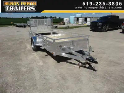 Huron Perth Trailers 2022 Millroad MS512 5ft Width x 12ft Length Wood Floor One 3500 lb TorFlex Axle...