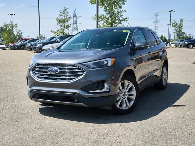 2022 Ford Edge Titanium | LEATHER SEATS | NAVI | PANO-ROOF in Cars & Trucks in Edmonton