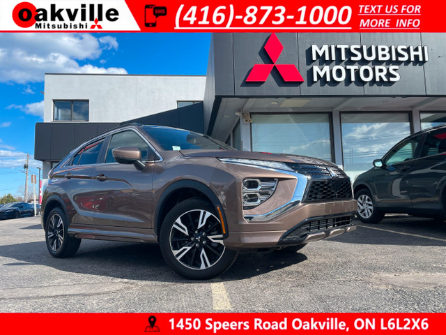 2023 Mitsubishi ECLIPSE CROSS CPO   GT   S-AWC   HUD   LEATHER   in Cars & Trucks in Oakville / Halton Region