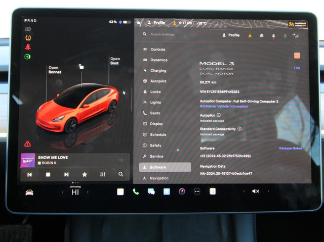 2023 TESLA MODEL 3 Long Range AWD DUAL MOTOR NAVI CAMERA in Cars & Trucks in Laval / North Shore - Image 3
