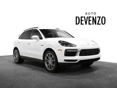 Rare 2019 Porsche Cayenne E-Hybrid 455hp, finished in Carrara White Metallic on Leather Interior in...