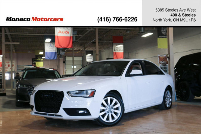 2013 Audi A4 AWD - CLEAN CARFAX|SUNROOF|HEATED SEATS in Cars & Trucks in City of Toronto