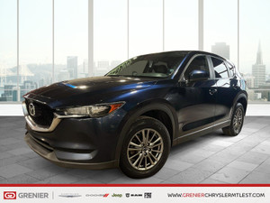 2018 Mazda CX-5 GS + CUIR ET SUEDE + AUTOMATIQUE