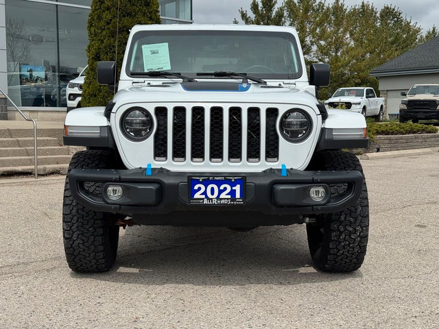 2021 Jeep Wrangler 4xe 1 owner clen 4xe Rubicon/ safety/cold wth in Cars & Trucks in London - Image 2