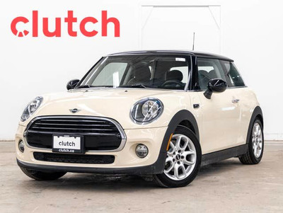 2019 MINI 3 Door Cooper w/ Rearview Cam, Dual Zone A/C, Bluetoot