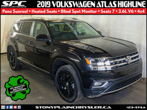 2019 Volkswagen Atlas Highline 3.6 FSI 4MOTION