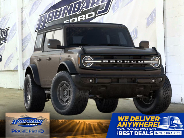 2025 Ford Bronco OUTER BANKS | SASQUATCH PACKAGE | 360 CAMERA in Cars & Trucks in Lloydminster