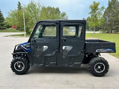 2018 POLARIS RANGER CREW 570-4 EPS with HEATED CAB FOR ONLY $14988!!! This Ranger comes equipped wit...