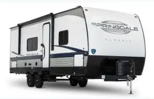Keystone Springdale Classic travel trailer 261BHCWE highlights: Super Slide Out Extra Large Pantry F...
