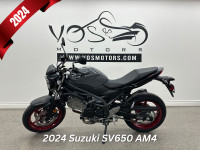 2024 Suzuki SV650AM4 SV650AM4 - V5952NP - -No Payments for 1 Yea