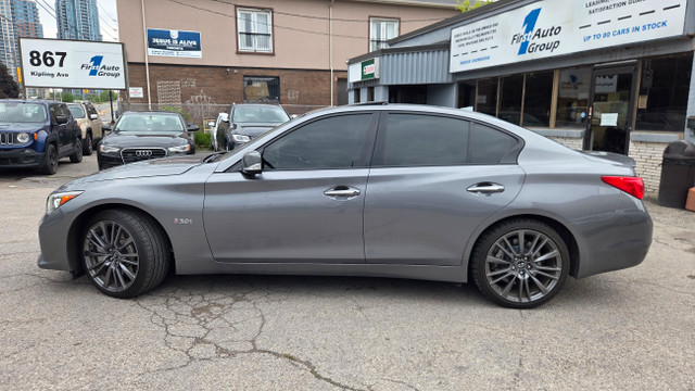 2016 Infiniti Q50 Red Sport 400 in Cars & Trucks in City of Toronto - Image 2