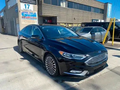  2017 Ford Fusion Titanium AWD Navi Leather Sunroof Heated seats