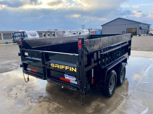 2021 GRIFFIN Dump Trailer 6 x 12 GT-612 in Cargo & Utility Trailers in Kitchener / Waterloo - Image 4