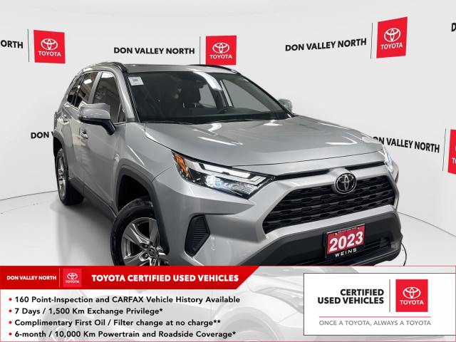 2023 Toyota RAV4 XLE CERTIFIED | SAFTEY CONNECT in Cars & Trucks in City of Toronto