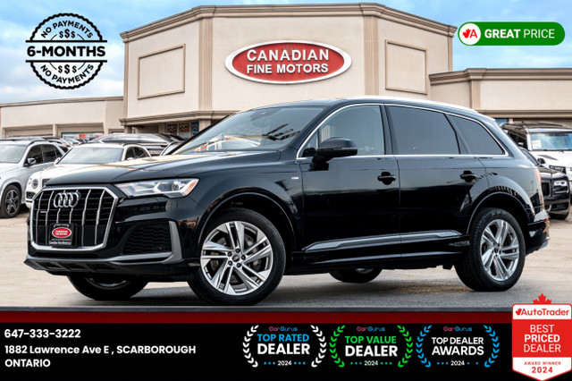 2021 Audi Q7 KOMFORT | QUATTRO | 7 PASS | ONE OWNER | PANO | in Cars & Trucks in City of Toronto
