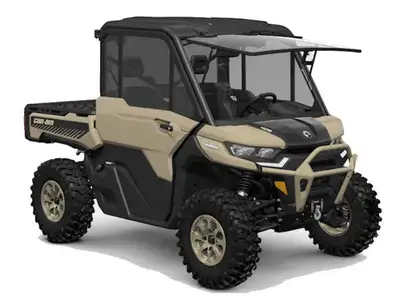 2025 Can-Am Defender Limited HD10 Desert Tan & Stealth Black PLUS DEALER PRE AND TAX 2025 Can-Am Def...