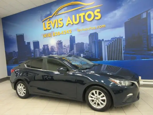 MAZDA 3 2015 GS AUTOMATIQUE SIEGES CHAUFFANT CAMERA PUSH START in Cars & Trucks in Lévis - Image 3