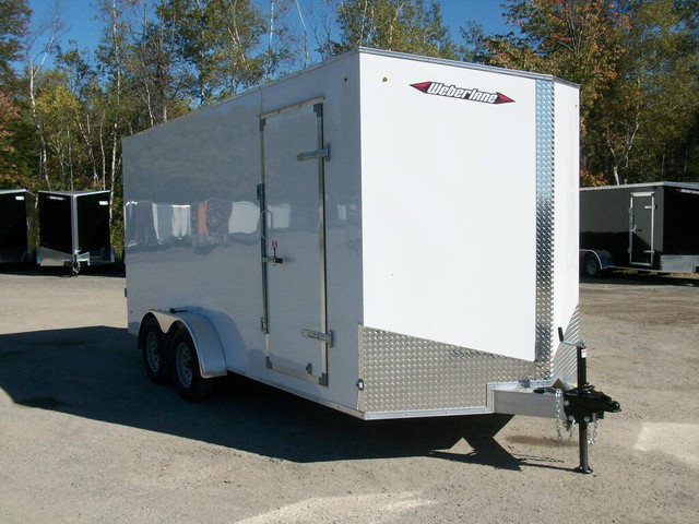  2024 Weberlane ALUMNIUM 7 X 16 V-NOSE 2 ESSIEUX 7'HT CONTRACTEU in Travel Trailers & Campers in Laval / North Shore