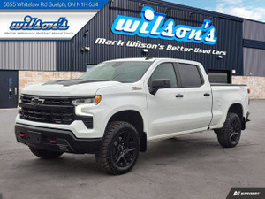 2022 Chevrolet Silverado 1500 LT Trail Boss | Crew | 5.3L | Bucket Seats | Heated Steering + Seats | CarPlay + Android | and More!