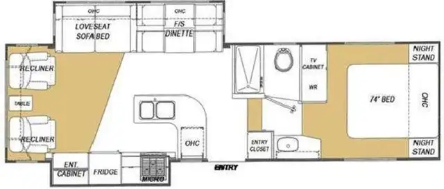2006 Titanium 26E31DS in Travel Trailers & Campers in Saskatoon - Image 3