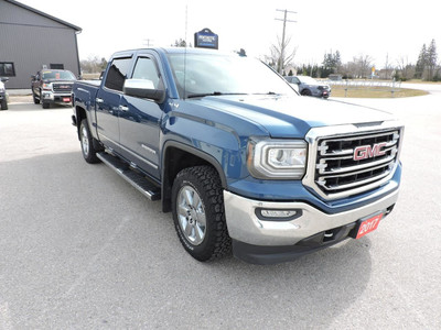  2017 GMC Sierra 1500 SLT 5.3L Crew Cab 4X4 Leather Sunroof 6-Pa