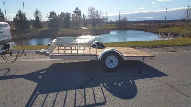 6X10' AND 6X12 80X16' ATV SNOWMOBILE GALVAIZED  TRAILER   in Snowmobiles in Mississauga / Peel Region - Image 6