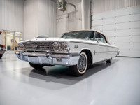 For 1963, the Galaxie 500XL continued as the top full-size passenger car series at Ford. Offered in... (image 3)