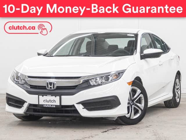 2017 Honda Civic Sedan LX w/ Apple CarPlay & Android Auto, Cruis in Cars & Trucks in Bedford